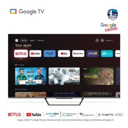 Vision 55″ QLED TV Google Android 4K PQ1Galaxy Pro