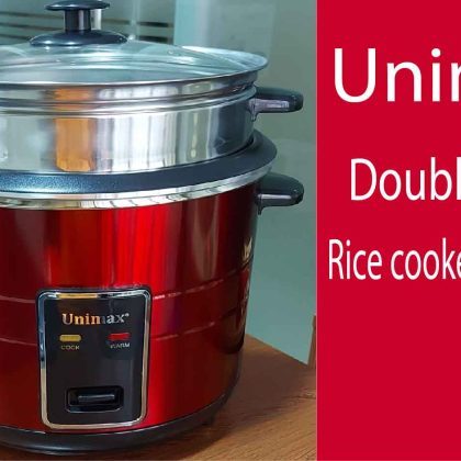 Unimax Double Pot Rice Cooker – 2.8 Ltr. 5- 060825